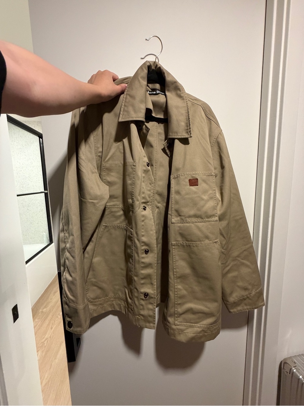 Acne Studios Khaki Workwear Utility Jacket
